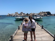 Marc-Olivier Fogiel : Vacances de rêve en Corse avec ses filles Mila et Lily