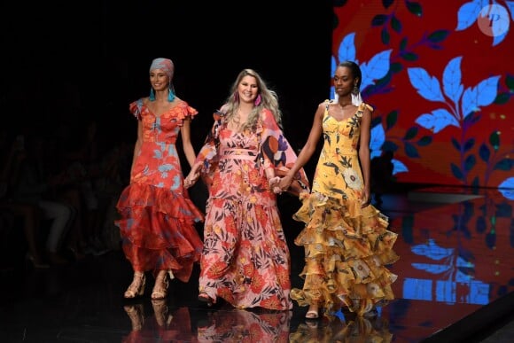 Défilé Glory Ang lors de la Fashion Week à Miami le 1er juin 2019.