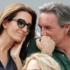 Anne-Claire Coudray et Nicolas Vix dans les tribunes lors des internationaux de tennis de Roland Garros à Paris, France, le 3 juin 2019. © Jacovides-Moreau/Bestimage