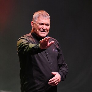 Jean Marie Bigard, l'humoriste français, au Festival des Plages du Rire à Nice le 10 juillet 2018. C'est la 7ème Édition des Plages Du Rire, Le Festival du Rire de la ville azuréenne qui se déroule chaque année au mois d'Août dans le Théâtre de Verdure en bord de mer. © Bruno Bebert / Bestimage 10/08/2018 - Nice