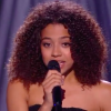 Whitney, Team Mika, lors de la finale de "The Voice 8" le 6 juin 2019.