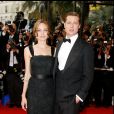  Angelina Jolie et Brad Pitt au Festival de Cannes le 21 mai 2005. 