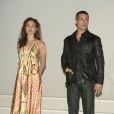 Archives - Brad Pitt et Angelina Jolie à la convention Showest à Las Vegas le 17 mai 2005.