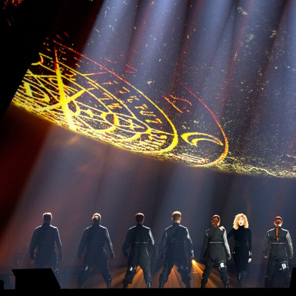 Mylène Farmer lors de son concert le 7 juin 2019 à la Paris La Défense Arena. © Nathalie Delépine