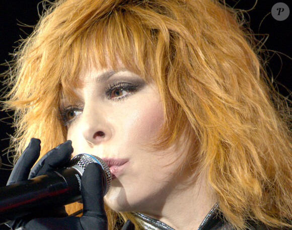 Mylène Farmer lors de son concert le 7 juin 2019 à la Paris La Défense Arena. © Nathalie Delépine