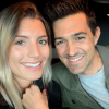 Jean-Pascal Lacoste et sa chérie Delphine Tellier, le 9 juin 2019.
