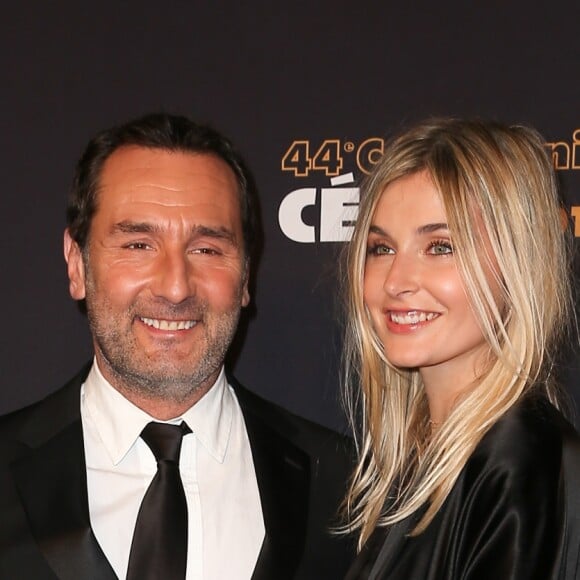 Gilles Lellouche et sa compagne Alizée Guinochet - Photocall de la 44e cérémonie des César à la salle Pleyel à Paris. Le 22 février 2019 © Borde-Jacovides / Bestimage