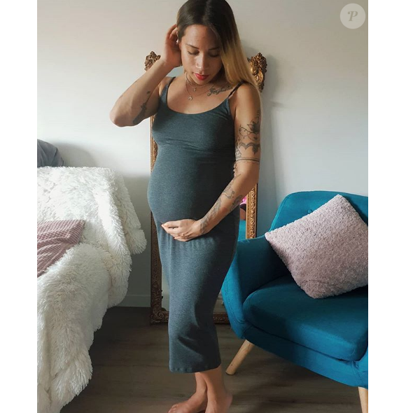 Cécilia de "Koh-Lanta" enceinte et radieuse sur Instagram, le 4 juin 2019