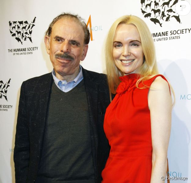 Peter Max et sa femme Mary Max à la soirée "2015 To The Rescue!" à New york, le 13 novembre 2015