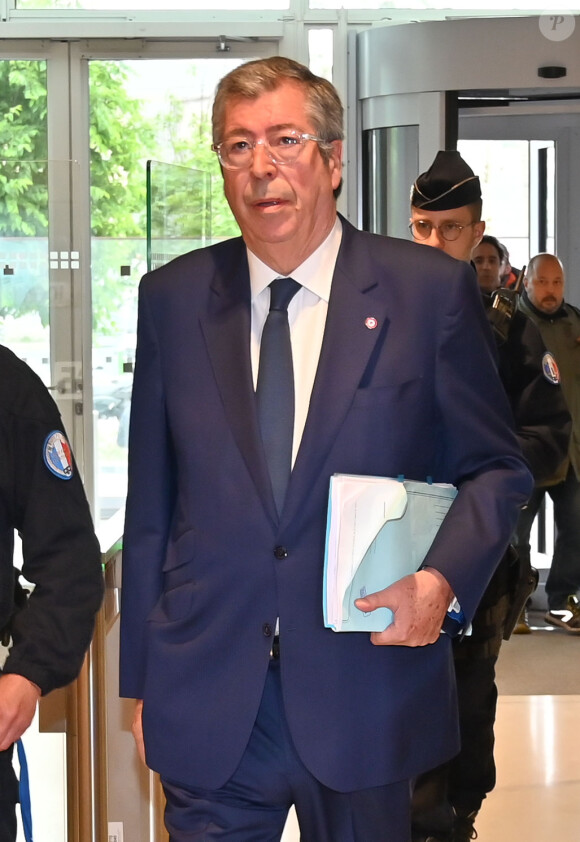 Patrick Balkany - Patrick Balkany, maire de Levallois et sa femme I.Balkany sont jugés au tribunal correctionnel de Paris pour fraude fiscale et blanchiment de fraude fiscale aggravée. I.Balkany est toujours hospitalisée et absente. Le 20 mai 2019.