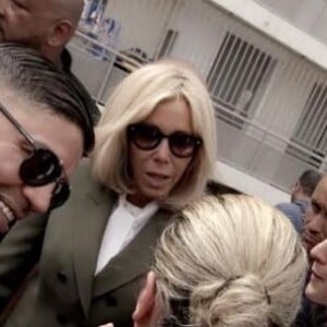 Brigitte Macron en visite dans les quartiers nord de Marseille le 13 et 14 juin 2019.