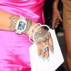 Rihanna arrive à la soirée de lancement de son magasin éphémère "Fenty Beauty" chez Cipriani à New York, le 18 juin 2019. Sa ligne de maquillage "Fenty Beauty" sera proposée à la vente, du 19 au 30 juin 2019, sur deux étages à la boutique de Soho, "The Webster".