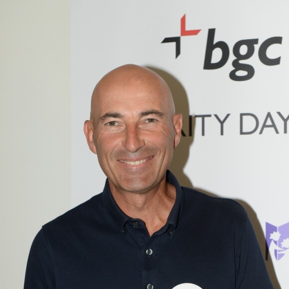 Nicolas Canteloup lors de la 14e édition du Charity Day dans la salle des marchés de la société de courtage Aure BGC au profit des 7 associations participantes à Paris le 11 septembre 2018.  © Veeren / Bestimage