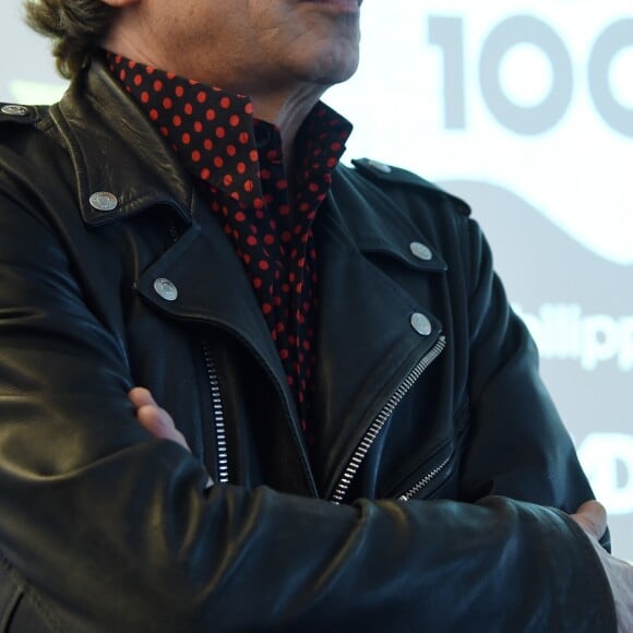 Philippe Manoeuvre en conférence de presse pour le spectacle "ROCKIN'1000", qui aura lieu le 29 juin 2019, au Stade de France à Paris. Le 15 janvier 2019 © Giancarlo Gorassini / Bestimage