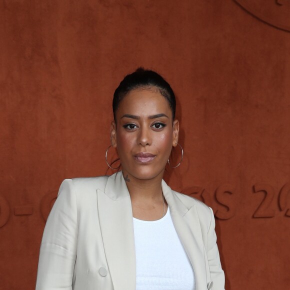 Amel Bent dans le village des internationaux de France de tennis de Roland Garros à Paris, France, le 6 juin 2019. © Jacovides-Moreau/Bestimage