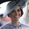 Catherine (Kate) Middleton, duchesse de Cambridge - La famille royale britannique et les souverains néerlandais lors de la première journée des courses d'Ascot 2019, à Ascot, Royaume Uni, le 18 juin 2019.