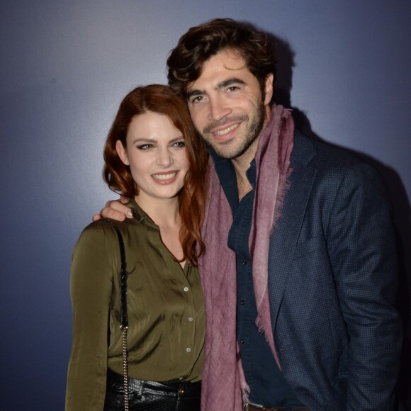 Exclusif - Elodie Frégé et son compagnon Gian Marco Tavani - Soirée de lancement de la marque Trilobe Watches au musée des Arts et Métiers à Paris, France, le 17 décembre 2018. © Rachid Bellak/Bestimage