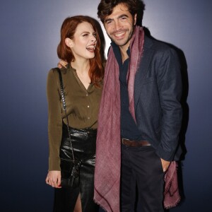 Elodie Frégé et son compagnon Gian Marco Tavani - Soirée de lancement de la marque Trilobe Watches au musée des Arts et Métiers à Paris, France, le 17 décembre 2018.