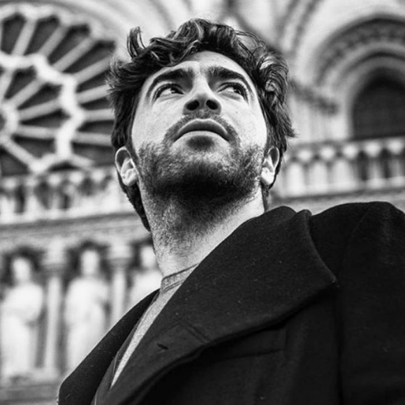 Gian Marco Tavani photographié par Boris Foucteau - Photo postée sur Instagram qui a inspiré à Elodie Frégé une demande en mariage.