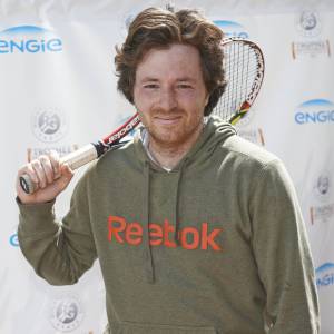 Jean Imbert, lors du premier jour du 23e Trophée des personnalités Roland Garros, à Paris, le mardi 2 juin 2015.