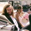Maxime et Alizée de "Pékin Express", le jour de leur mariage le 22 juin 2019.