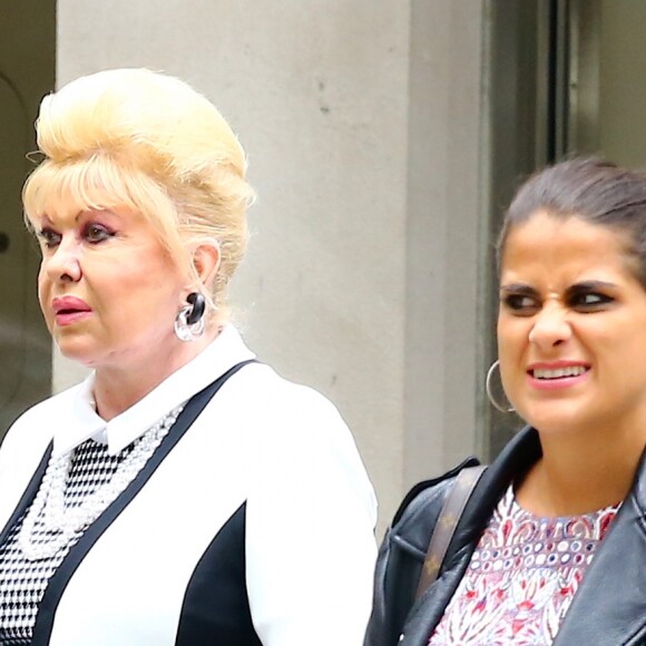 Ivana Trump se promène à New York, le 30 mai 2019.