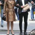 Exclusif - Ivana Trump et Rossano Rubicondi se baladent en amoureux dans les rues de New York, le 14 mai 2018
