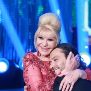 Ivana Trump, Rossano Rubicondi lors de l'émission "Danse avec les stars" à Rome, Italy, le 5 mai 2018.