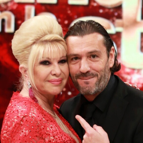 Ivana Trump, Rossano Rubicondi lors de l'émission "Danse avec les stars" à Rome, Italy, le 5 mai 2018.