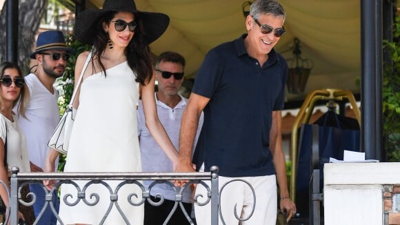 George Clooney et Amal : Complices et chic pour une balade à Venise