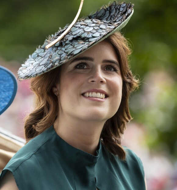 La princesse Eugenie d'York - La famille royale d'Angleterre vient assister au Ladies Day des courses de chevaux à Ascot le 20 juin 2019.