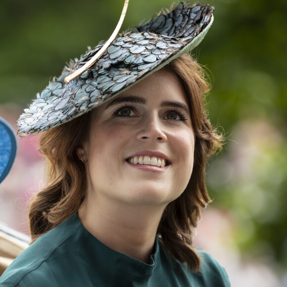 La princesse Eugenie d'York - La famille royale d'Angleterre vient assister au Ladies Day des courses de chevaux à Ascot le 20 juin 2019.