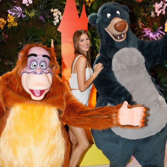 Iris Mittenaere (Miss France et Univers 2016) au green carpet du Festival du Roi Lion et de la Jungle à Disneyland Paris. Marne-la-Vallée, le 29 juin 2019. © Christophe Clovis