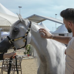 Exclusif - Thomas Vergara en week end à Monaco, a fait un passage fort remarqué au Championnat du pur-sang arabe de la Méditerranée et des pays arabes au stade Rondelli à Menton le 23 juin 2019. © Patrick Varotto / Bestimage