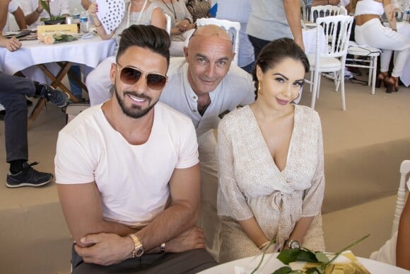 Exclusif - Nabilla Vergara, enceinte, en week end à Monaco, a fait un passage fort remarqué au Championnat du pur-sang arabe de la Méditerranée et des pays arabes au stade Rondelli à Menton le 23 juin 2019. © Patrick Varotto / Bestimage