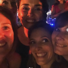 Rebecca Hampton, Stéphanie Pareje, Elodie Varlet et Cécilia Hornus aux 15 ans de "Plus belle la vie", au Fort Ganteaume, à Marseille, le 29 juin 2019