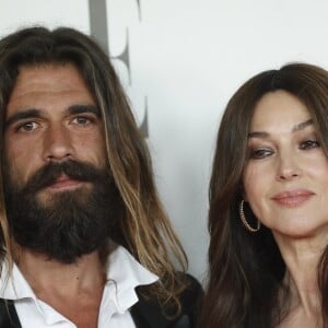 Monica Bellucci et son compagnon Nicolas Lefebvre au photocall du gala de charité ELLE 2019 pour collecter des fonds pour la lutte contre le cancer à l'hôtel Intercontinental à Madrid, Espagne, le 30 mai 2019