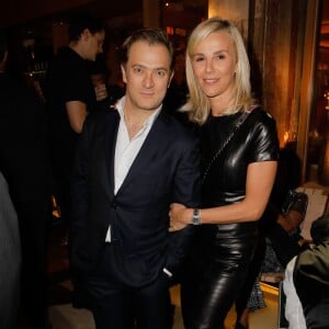 Exclusif - Renaud Capuçon et sa femme Laurence Ferrari - Inauguration de l'hôtel Brach à Paris, le 16 octobre 2018. © CVS/Bestimage