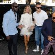 Céline Dion arrive au défilé Haute Couture Valentino collection Automne-Hiver 2019/20 à l'hôtel Salomon de Rothschild à Paris, France, le 3 juillet 2019. © Veeren-ClovisBestimage