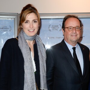 Julie Gayet et François Hollande - Première du film "The Ride" au MK2 Bibliothèque à Paris. Le 26 janvier 2018 © Coadic Guirec / Bestimage