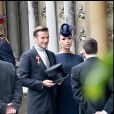 David et Victoria Beckham au mariage du prince William et Kate Middleton, le 29 avril 2011.