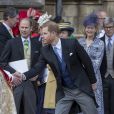 le prince Harry - Mariage de Lady Gabriella Windsor avec Thomas Kingston dans la chapelle Saint-Georges du château de Windsor le 18 mai 2019.