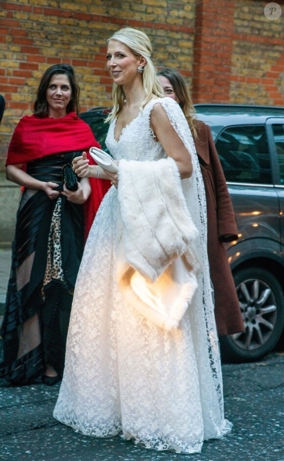 Lady Gabriella Windsor - Exclusif - Les célébrités arrivent au diner après avoir assisté au mariage de Lady G. Windsor et T. Kingston dans la chapelle Saint-Georges du château de Windsor, le 19 mai 2019.