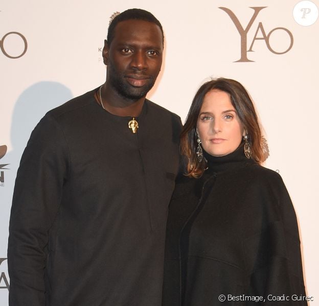 Omar Sy et sa femme Hélène - Avant-première du film "Yao" au cinéma Le Grand Rex à Paris le 15 janvier 2019. © Coadic Guirec/Bestimage