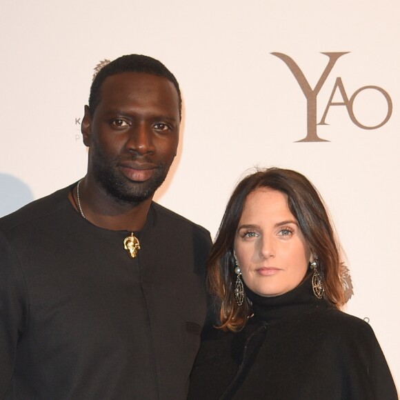 Omar Sy et sa femme Hélène - Avant-première du film "Yao" au cinéma Le Grand Rex à Paris le 15 janvier 2019. © Coadic Guirec/Bestimage
