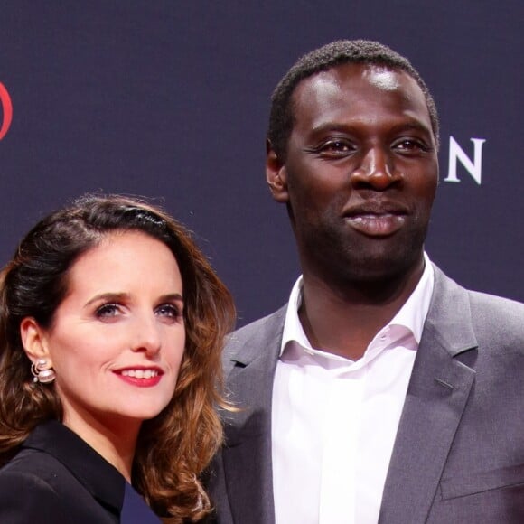 Omar Sy et sa femme Hélène - Première du film "Inferno" à Berlin. Le 10 octobre 2016