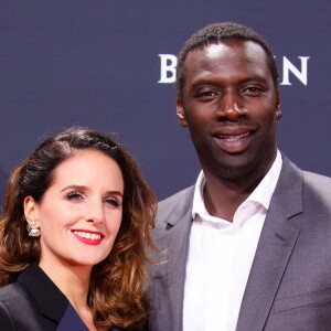 Omar Sy et sa femme Hélène - Première du film "Inferno" à Berlin. Le 10 octobre 2016