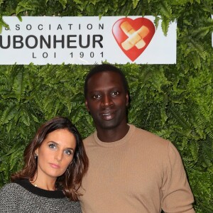 Omar Sy et sa femme Hélène - J.M Weston organise un vide grenier caritatif au profit de l'association "CéKeDuBonheur", association présidée par Hélène Sy et qui déploie toute son énergie afin d'améliorer la qualité de vie des enfants et adolescents hospitalisés. De nombreux artistes ont répondu présent une fois de plus à l'appel de l'association, le 2 octobre 2016 à Paris. © Cyril Moreau/Bestimage