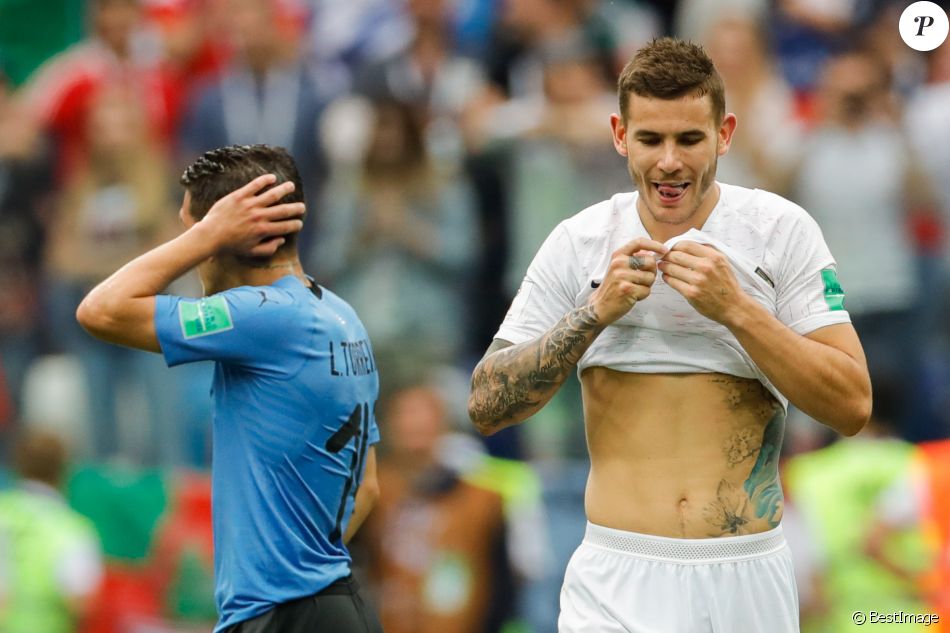 Lucas Hernandez Match De Quarts De Finale De La Coupe Du Monde Opposant La France A L Uruguay Au Stade De Nijni Novgorod A Nijni Novgorod Russe Le 6 Juillet Purepeople