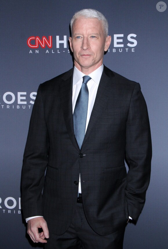 Anderson Cooper à la 12e soirée annuelle CNN Heroes: An All-Star Tribute au musée américain d'histoire naturelle à New York, le 9 décembre 2018